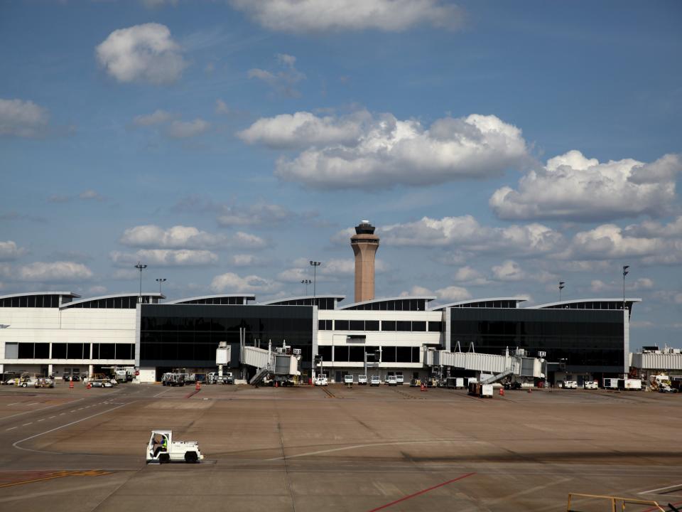 George Bush Intercontinental Airport on May 11, 2020 in Houston, Texas.
