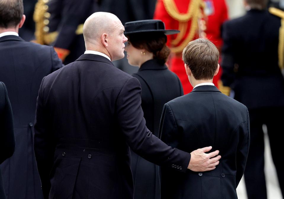 mike tindall, James, Viscount Severn