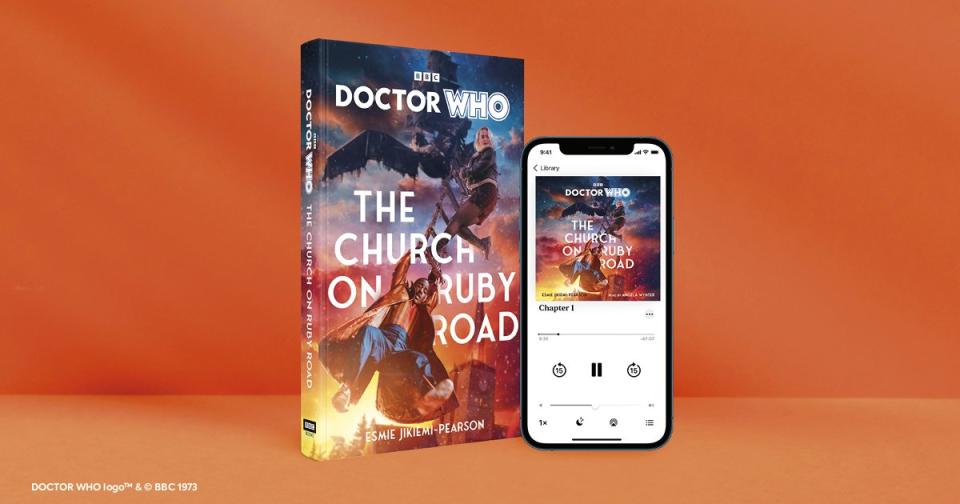 cover of doctor who the church on ruby road novelization