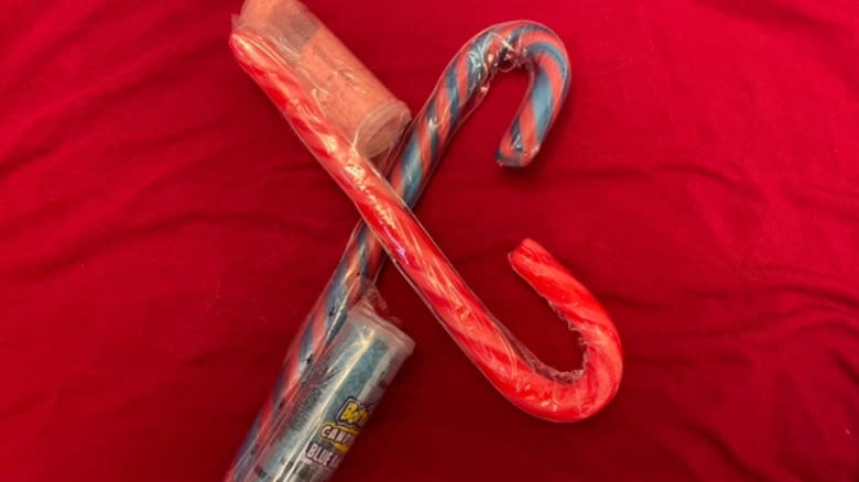 Baby Bottle pop candy canes