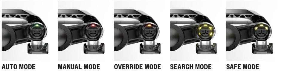 rockshox flight attendant override mode lights