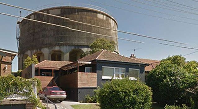 The water tower visible behind the Penhurst property. Picture: Google