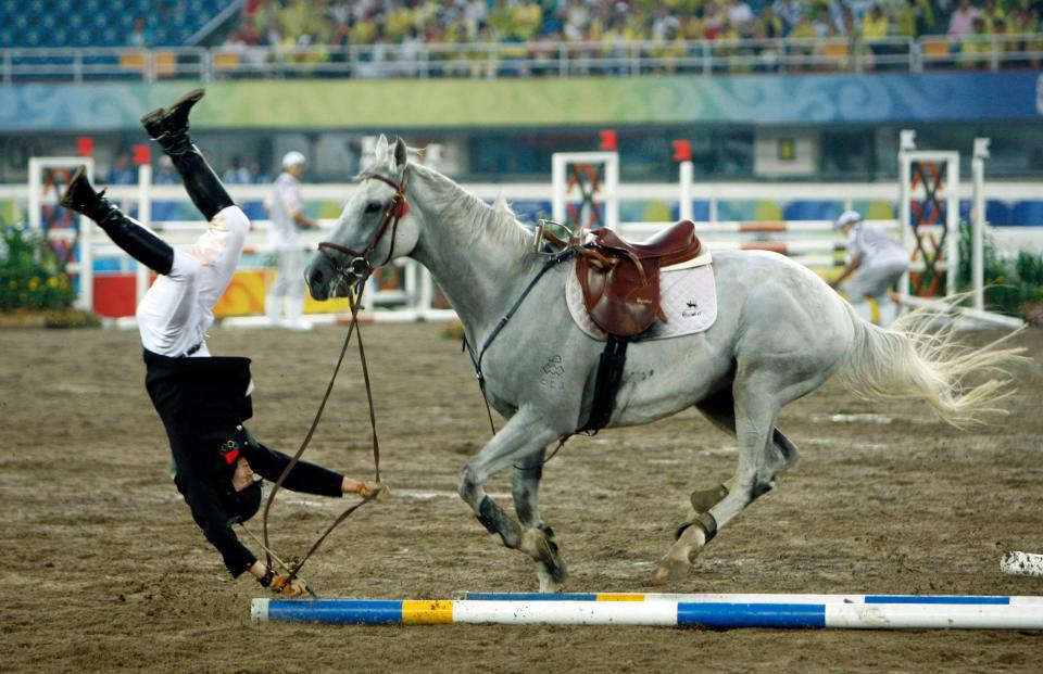 equestrian modern pentathlon show jumping olympics
