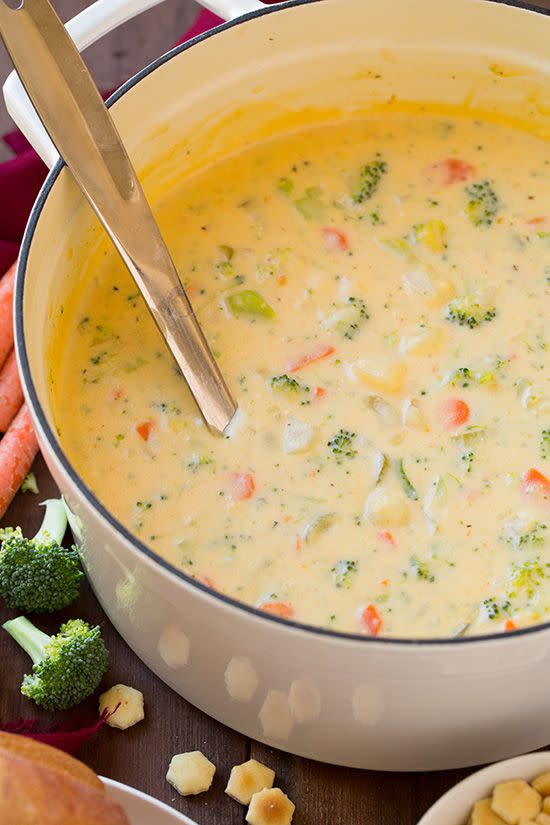 Broccoli Cheese Potato Soup