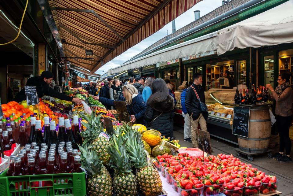 Bio-Lebensmittel vom Markt