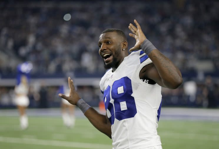 Dez Bryant was three hours late to the Cowboys facility on Friday. (AP)
