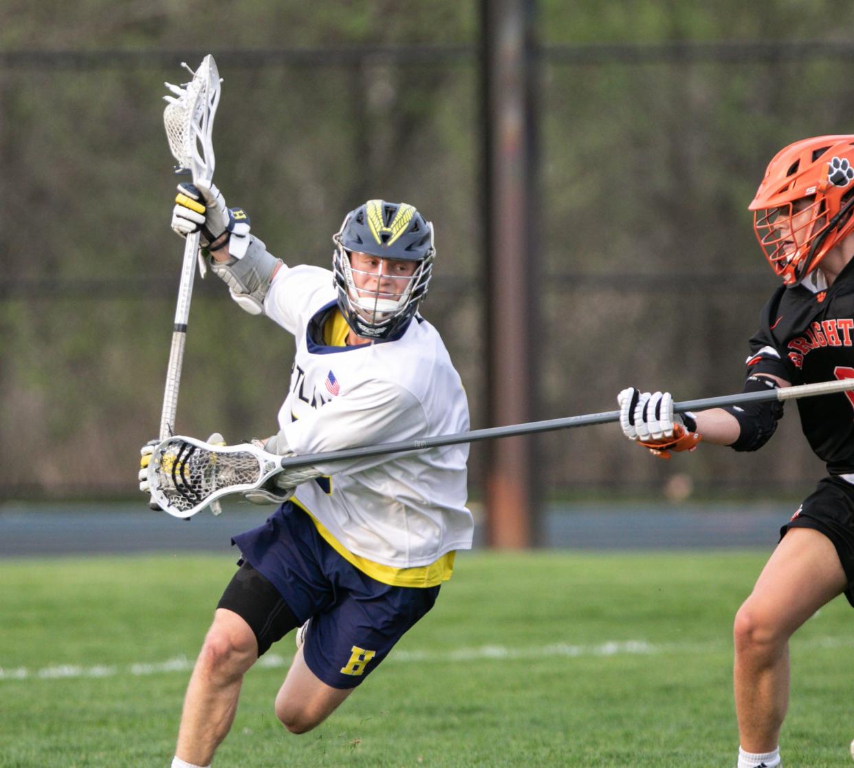 Bo Lockwood and his Hartland lacrosse teammates hope to return to the state championship game.