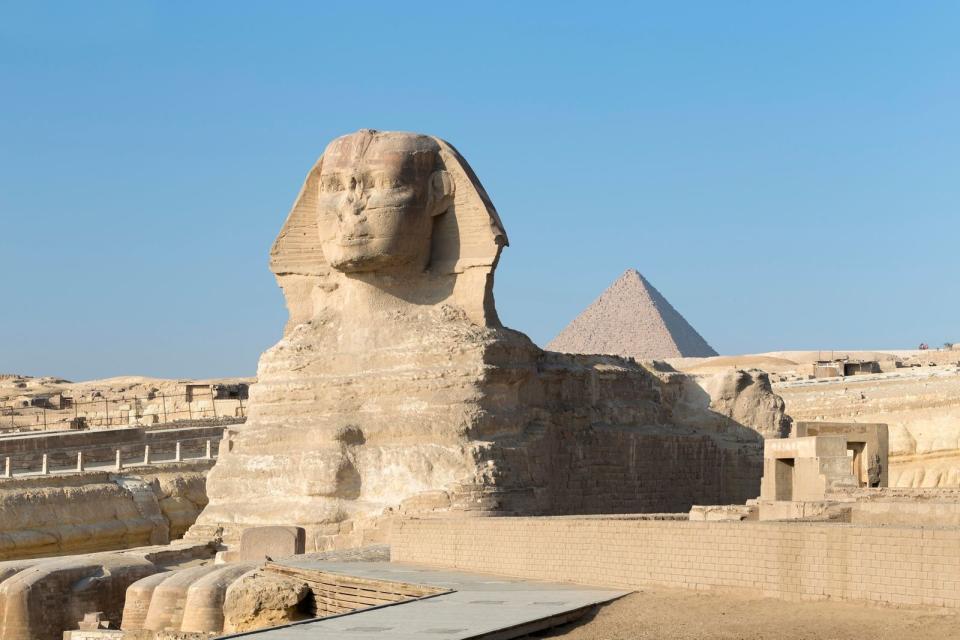 Die große Sphinx von Gizeh ist eines der bedeutendsten Wahrzeichen der Welt. (Bild: ZDF / imagebroker / xyz pictures)