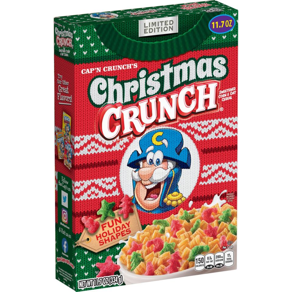 Cap'n Crunch's Christmas Crunch Cereal