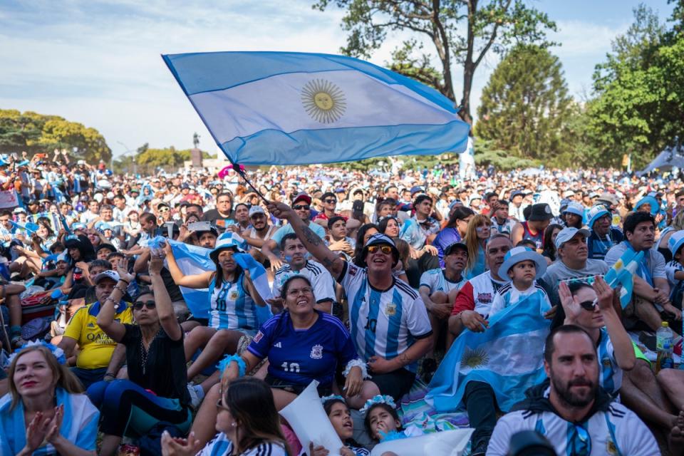 ARGENTINA-REACCIÓN (AP)