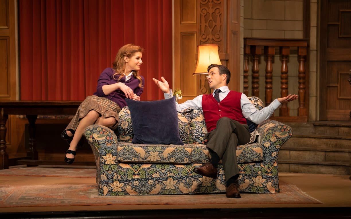 Cassidy Janson and Danny Mac in The Mousetrap - Tristram Kenton