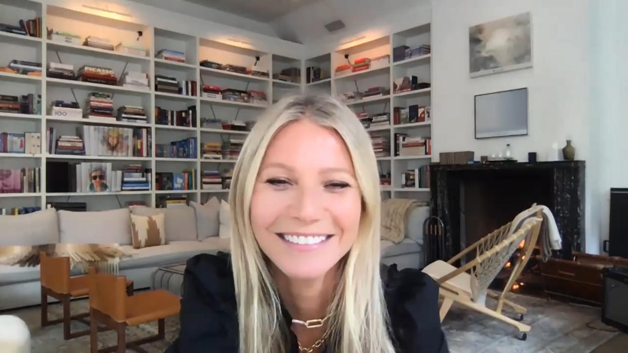 THE TONIGHT SHOW STARRING JIMMY FALLON -- Episode 1280E -- Pictured in this screengrab: Actress Gwyneth Paltrow during an interview on June 16, 2020 -- (Photo by: NBC/NBCU Photo Bank via Getty Images)