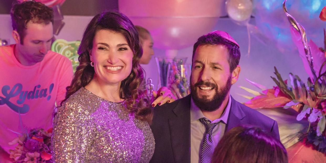 idina menzel, adam sandler, you are so not invited to my bat mitzvah