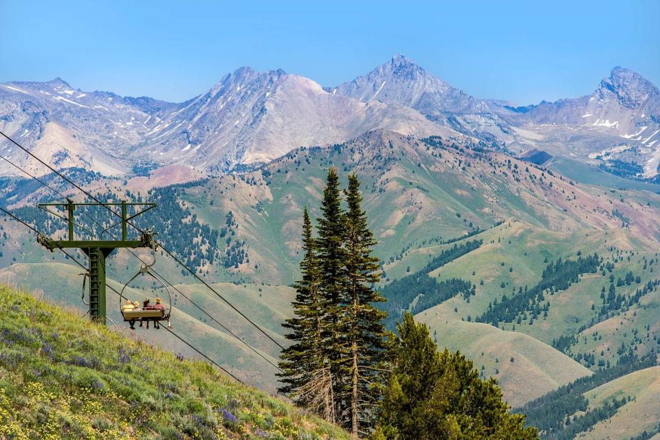 Gondola in Sun Valley, Idaho