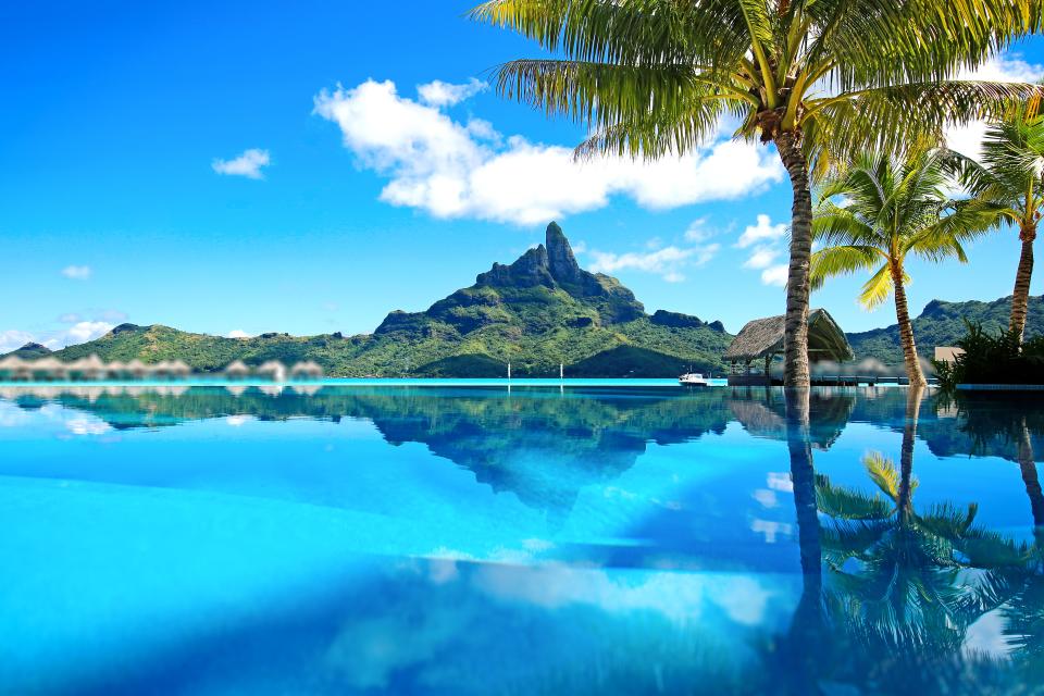 <p>Room for two: Bora Bora is Darren Burn’s top tip for a same-sex honeymoon</p> (Getty/iStock)