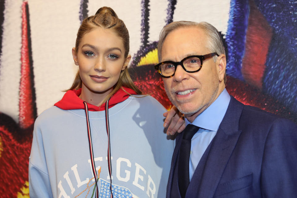 Tommy Hilfiger will be bringing his Tommy x Gigi collaboration to London Fashion Week on Tuesday.