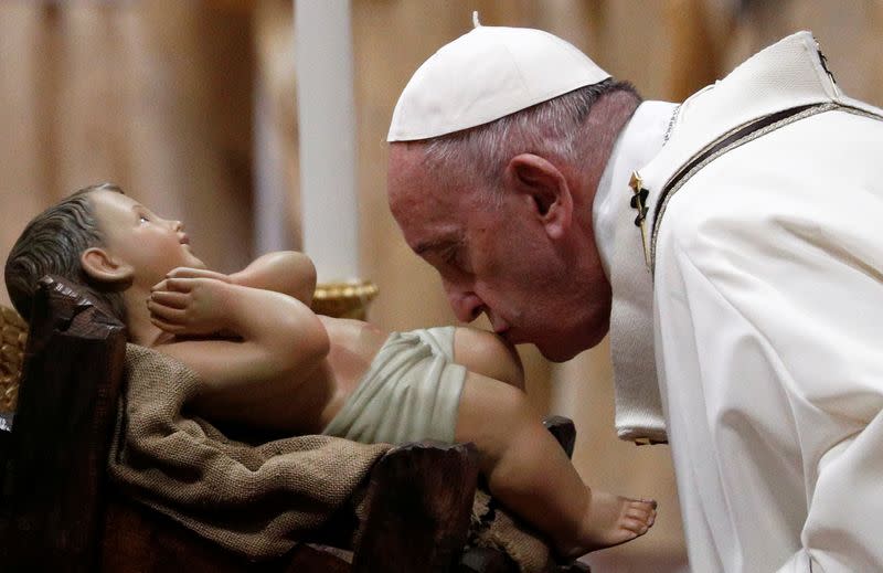 Christmas Eve mass at the Vatican