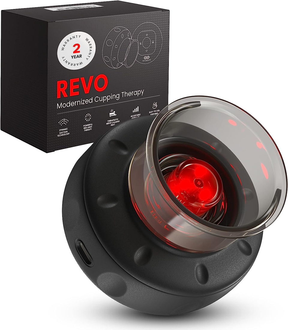 REVO the Original 4-in-1 Smart Cupping Therapy Massager