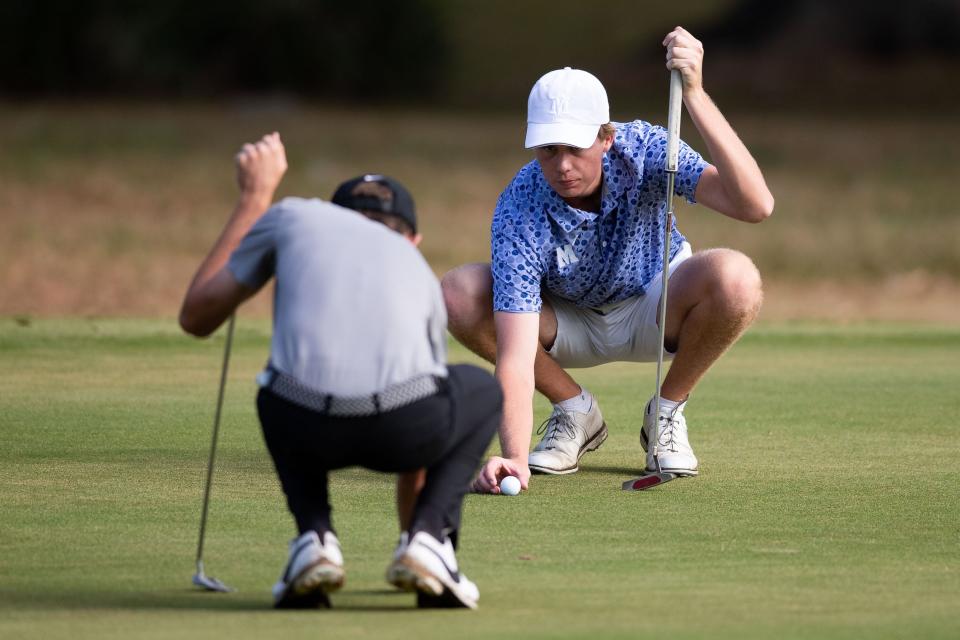 Boys and girls golfers from Maclay, Florida High, Aucilla Christian, Wakulla Christian, Community Christian, St. John Paul II and Christian Leadership Academy competed in the 1A District 2 tournament on Tuesday, Oct. 25, 2022 at Southwood Golf Club. 