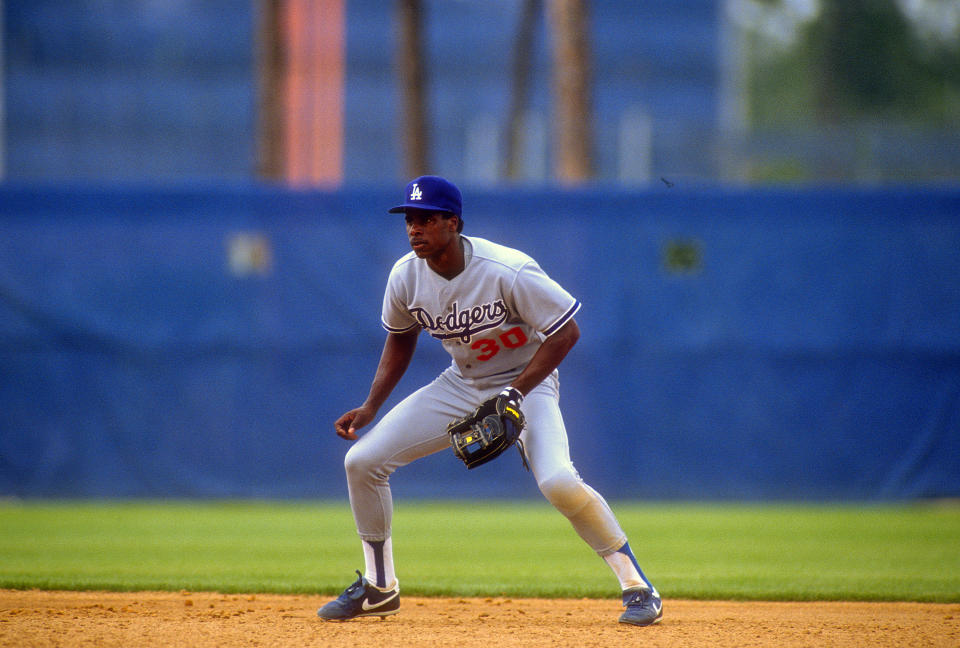 José Offerman。(Photo by Focus on Sport/Getty Images)