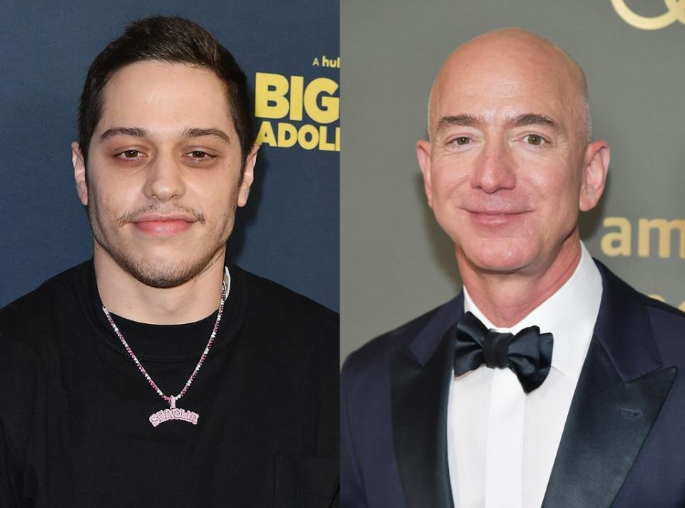 Pete Davidson, Jeff Bezos