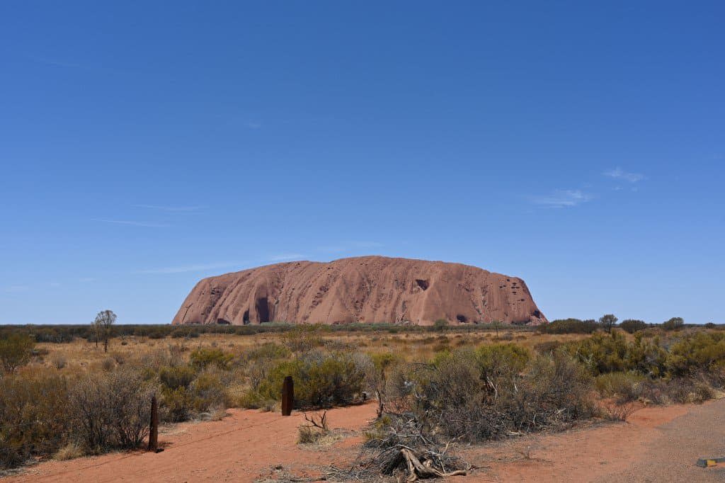 Le rocher Uluru en Australie.  - Saeed Khan