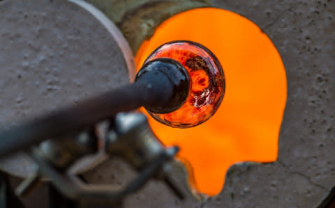 glass blowing - Credit: Charlotte Graham 