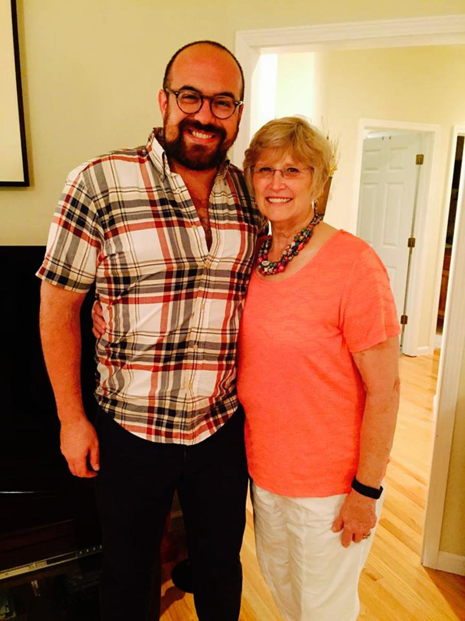 &ldquo;Judy and I met nearly six years ago as coworkers who turned into very good friends. While there are 40 years between us, our friendship has endured as a result of constant communication, letters, and occasional phone call pick-me-ups.&rdquo; -- Michael