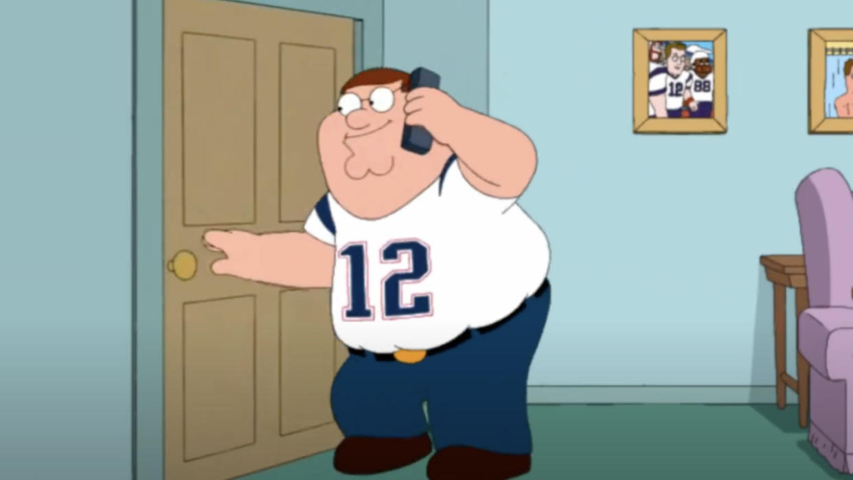  Peter Griffin as part of NFL Family Super Bowl Commercial 