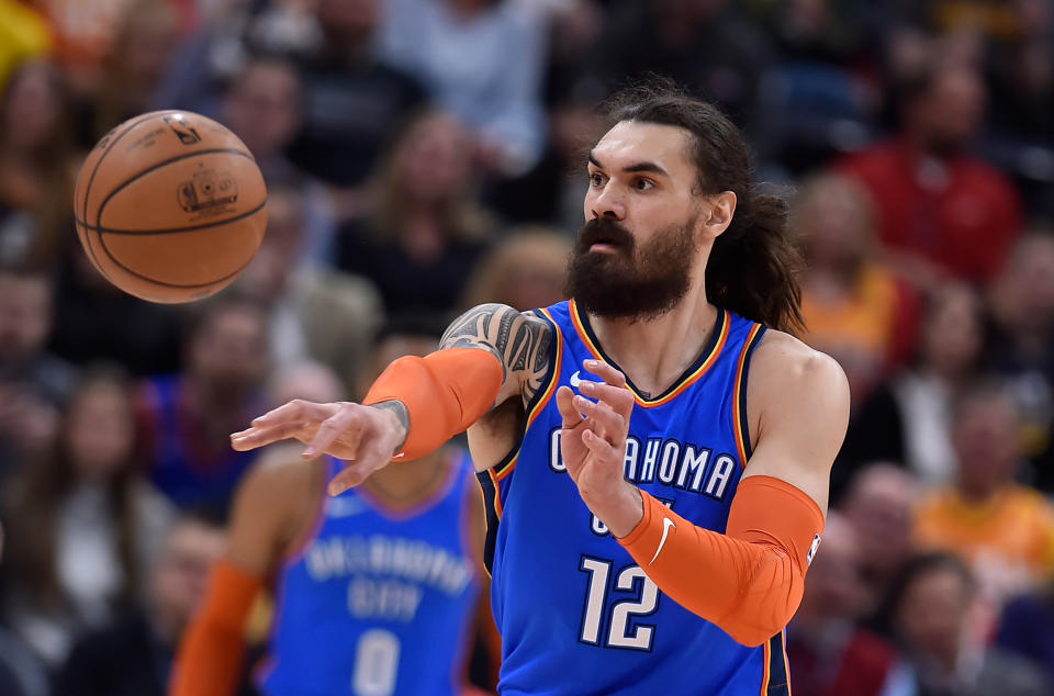 Steven Adams (Photo by Gene Sweeney Jr./Getty Images)