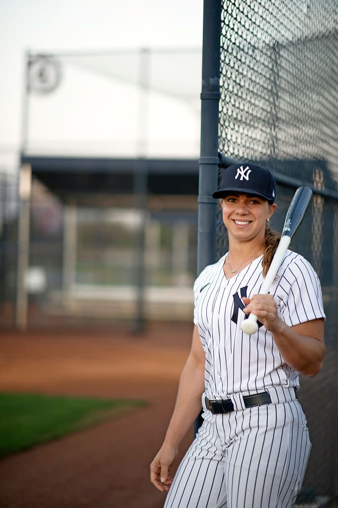 rachel balkovec at yankees training camp