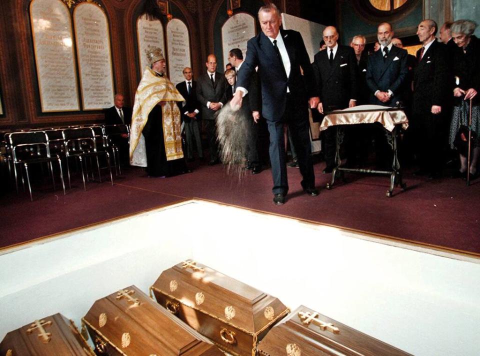 Romanov family funeral