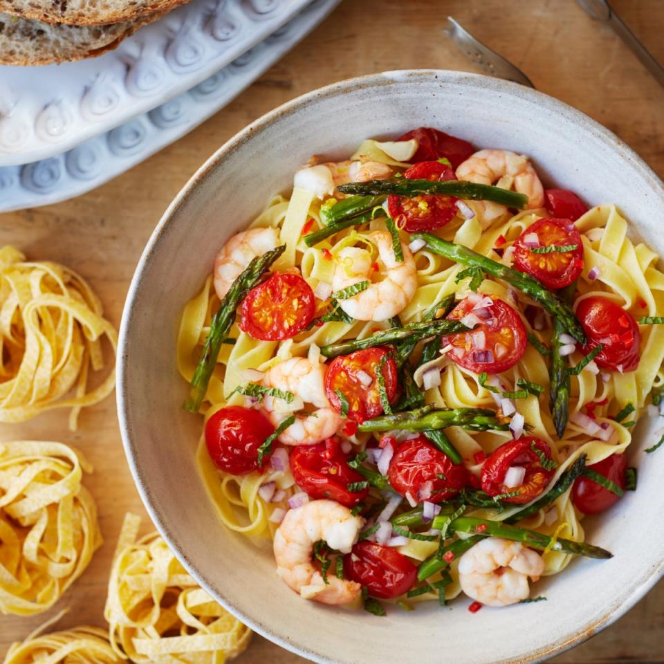 A tantalising fresh pasta (British Tomato Fortnight)