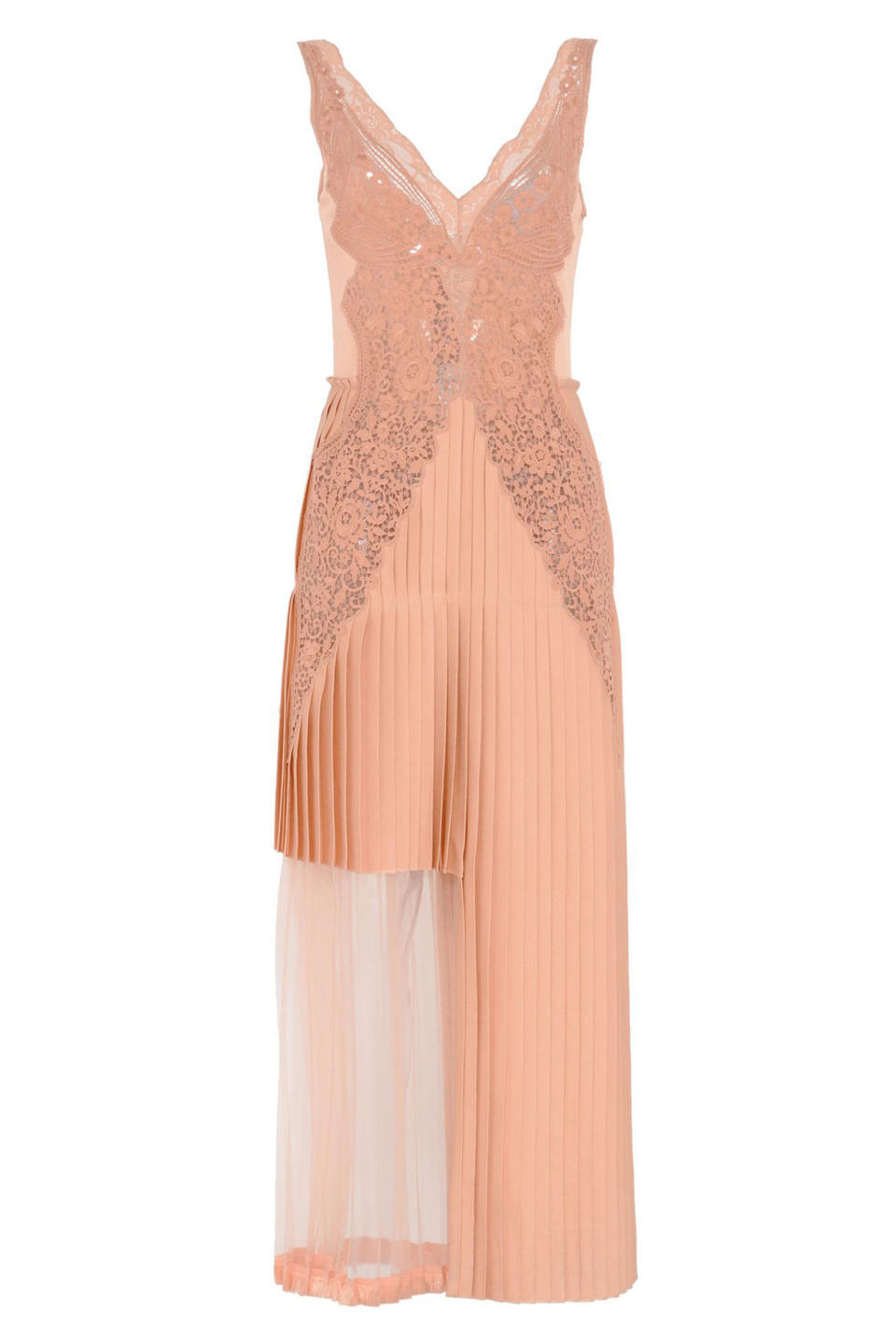 <p>Stella McCartney Peach Marcelle Dress, $4,135; <a rel="nofollow noopener" href="http://www.stellamccartney.com/us/stella-mccartney/maxi_cod34665190de.html" target="_blank" data-ylk="slk:stellamccartney.com;elm:context_link;itc:0;sec:content-canvas" class="link ">stellamccartney.com</a></p>