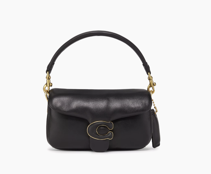 8. Coach Pillow Tabby Leather Shoulder Bag
