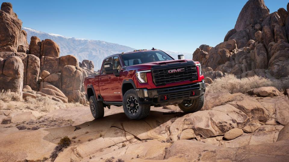 2024 gmc sierra 2500hd at4x and at4x aev