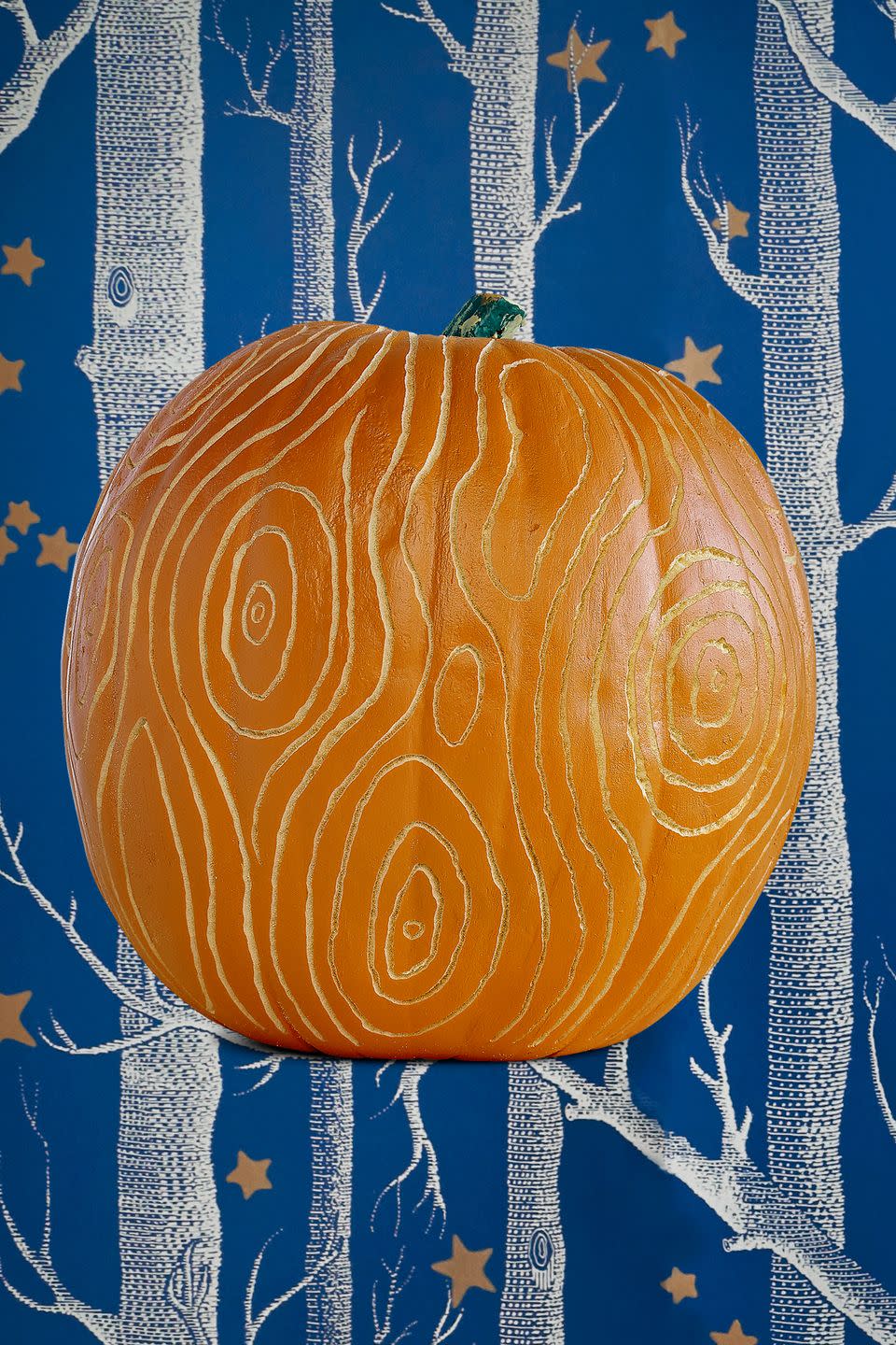 Faux Bois Pumpkin