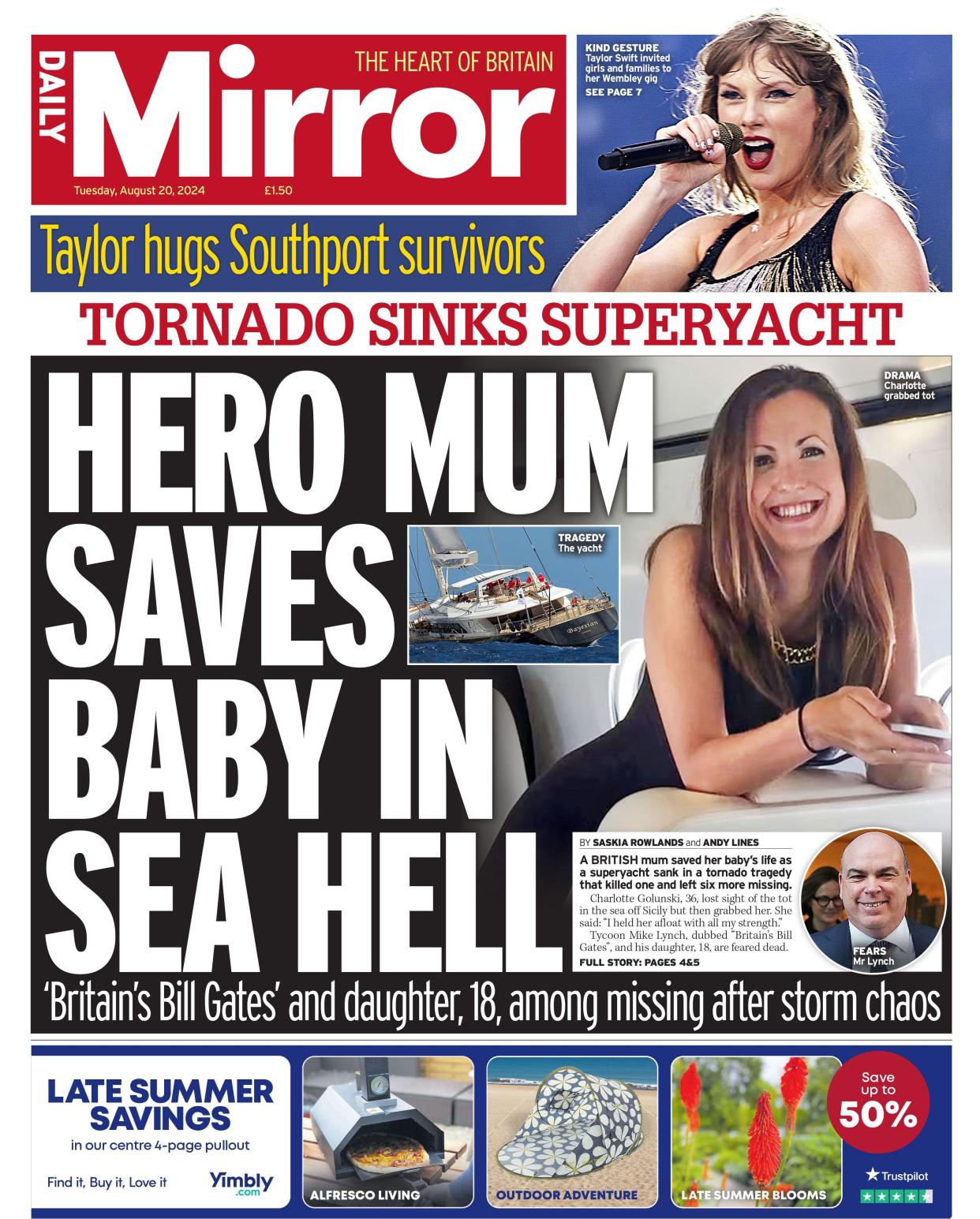 Mirror front page