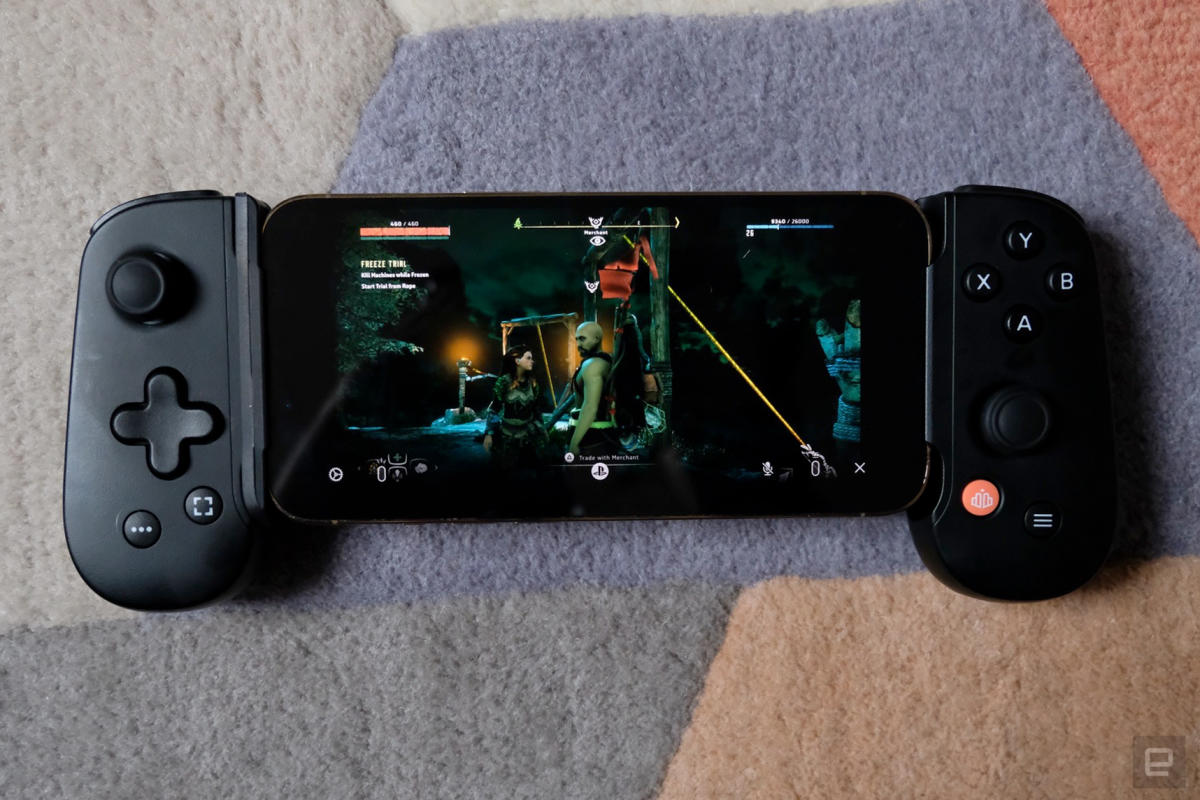 The Backbone One mobile game controller is 30 percent off right now