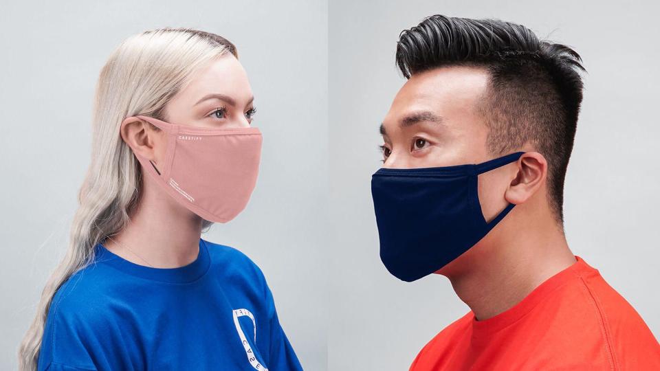 These simple masks come with filters.