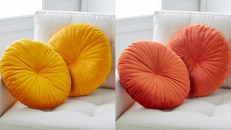 Best cozy gifts from HSN: Concierge Round Decorative Pillows