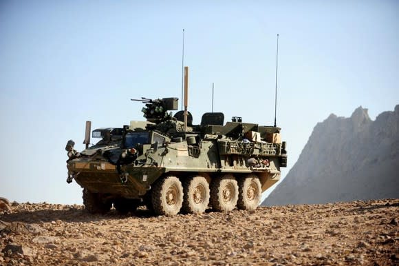 Stryker military vehicle