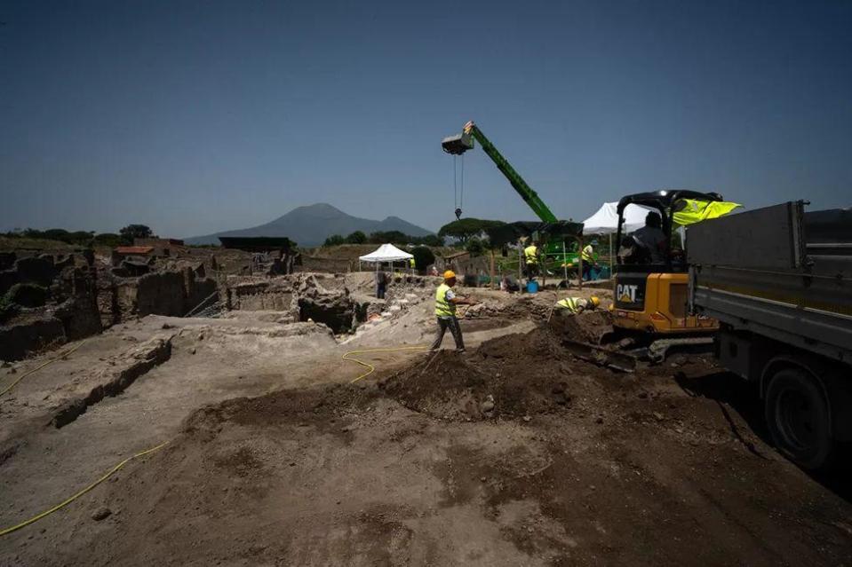 Trabajos de excavación