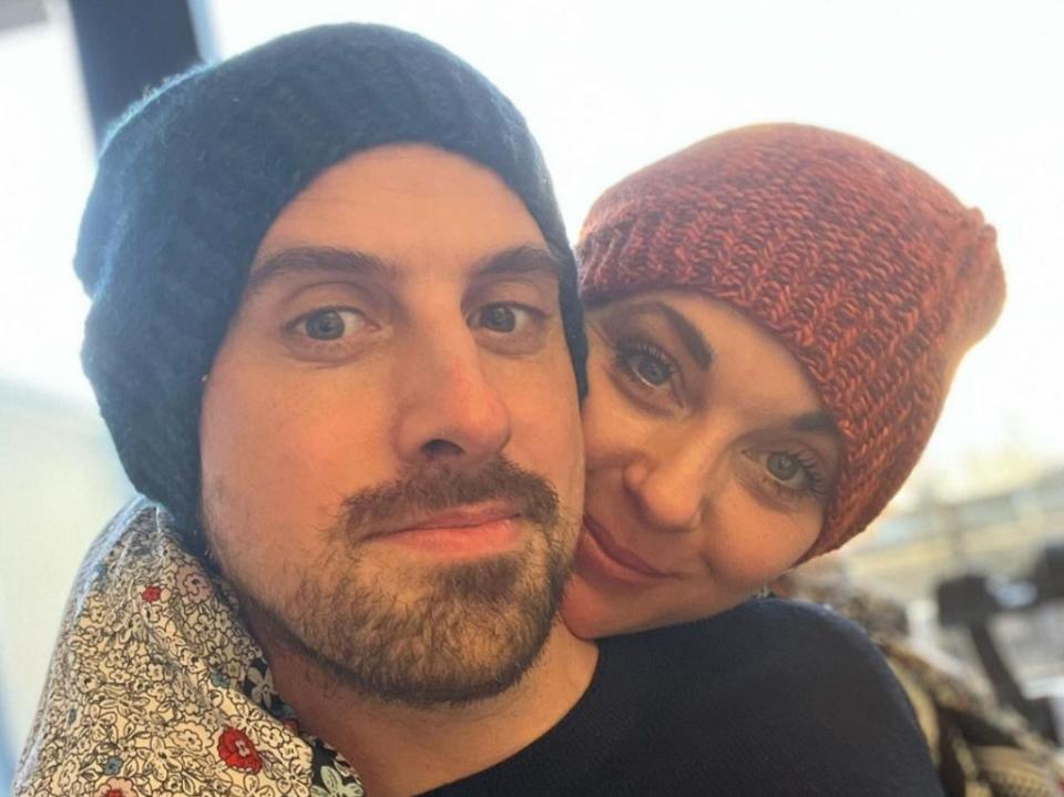 Jonathan Goodwin and Amanda Abbington plan to marry this year (Instagram)