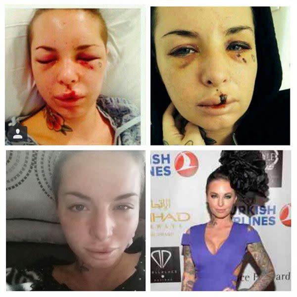 Christy Mack Porn Compilation - War Machine 'blows a kiss' at prosecutor while his lawyer argues Christy  Mack's porn star past 'gave consent'