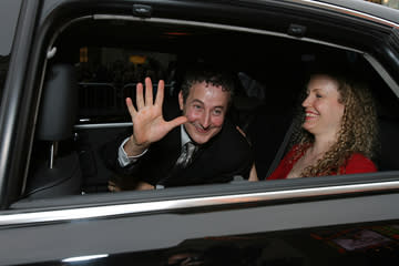 Eddie Jemison and guest at the Los Angeles premiere of Warner Bros. Pictures' Ocean's Thirteen