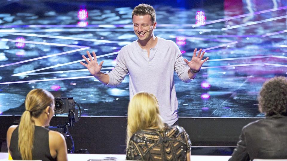 AMERICA'S GOT TALENT -- Judgement Week -- Pictured: Mat Franco -- (Photo by: Eric Liebowitz/NBCU Photo Bank/NBCUniversal via Getty Images via Getty Images)