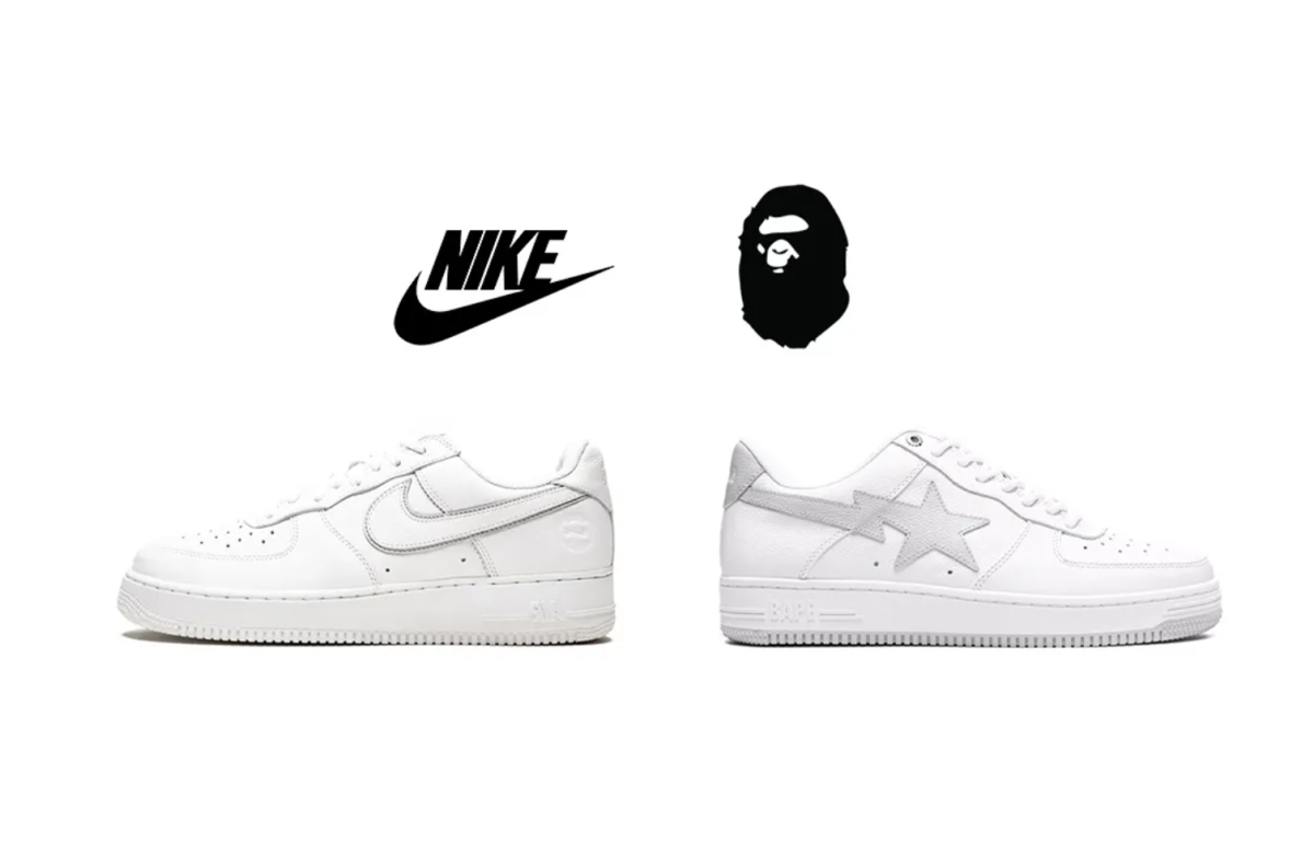 Nike sales af1 bape