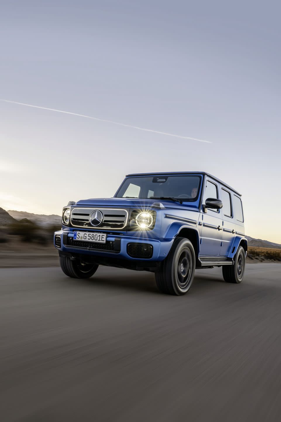 mercedes benz g 580 with eq technology press images