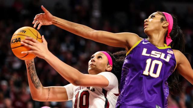 Angel Reese and Kamilla Cardoso spent their careers battling each other.  Now, in the WNBA, they'll be teammates - Yahoo Sports